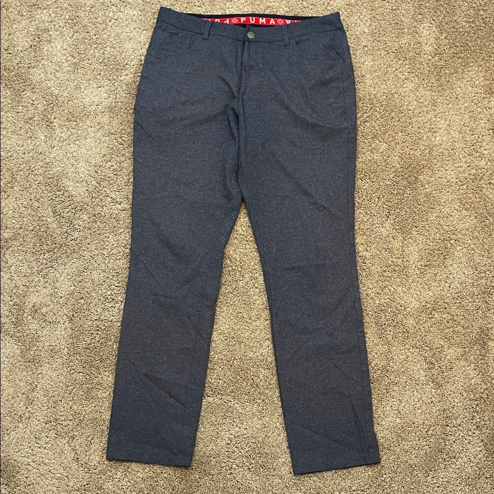 PUMA Men's Dark Blue golf pants